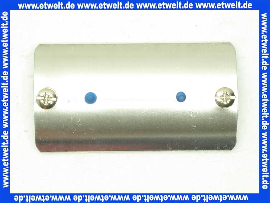 939720 Brötje Reinigungstür mit Rändelschrauben RO/KRO 80