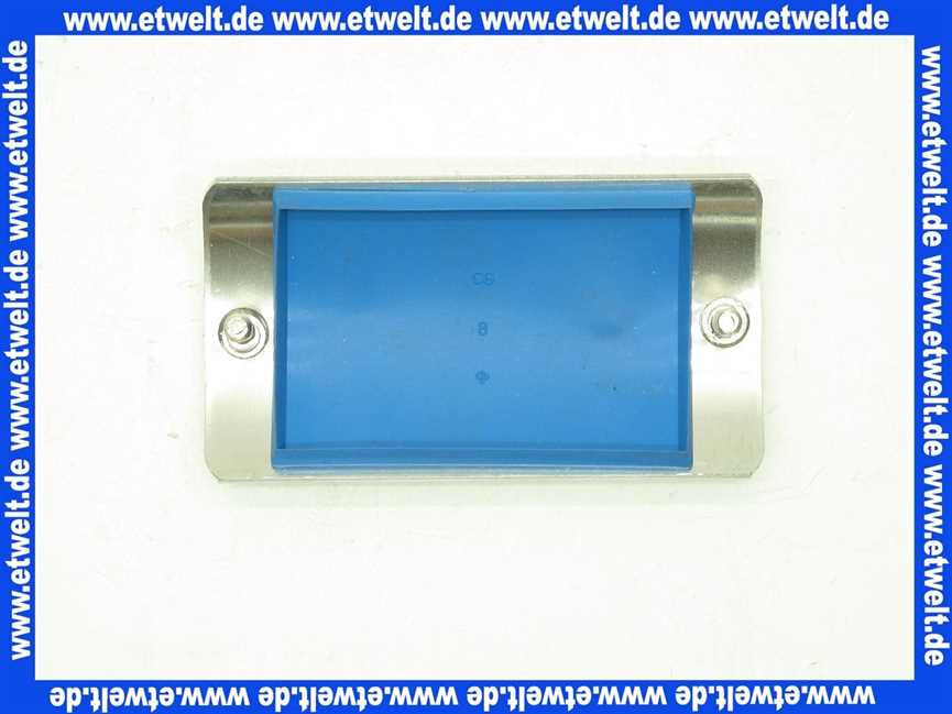 939720 Brötje Reinigungstür mit Rändelschrauben RO/KRO 80