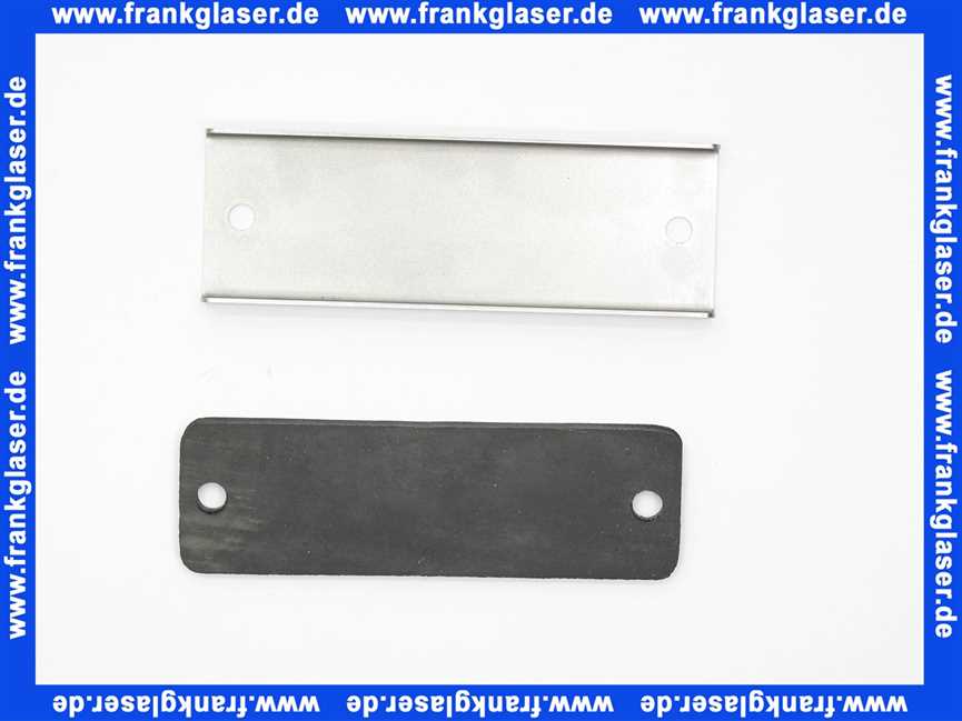 965101 Brötje Verschlussplatte am Wärmetauscher