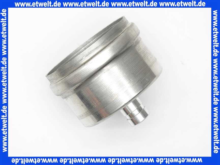 967464 Brötje Deckel 80 mm mit Meßöffnung (Alu)