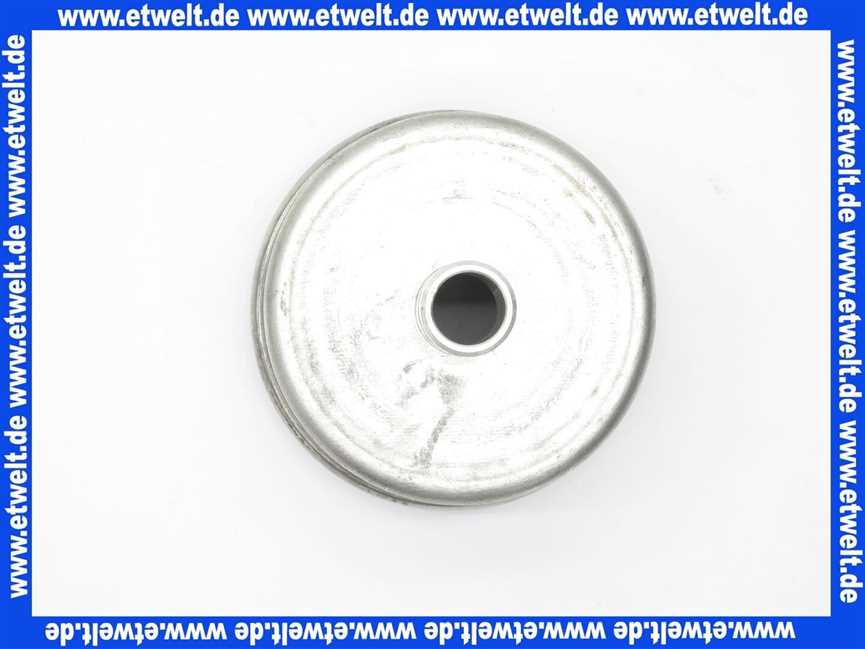 967464 Brötje Deckel 80 mm mit Meßöffnung (Alu)