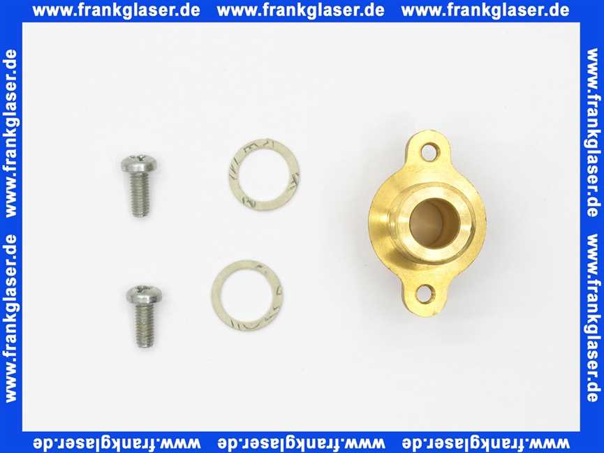986441 Brötje Gasanschlussteil Doppelnippel Gasrohr 1/2 Zoll
