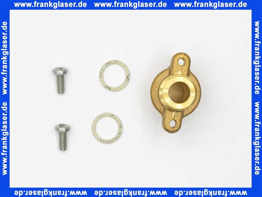 986441 Brötje Gasanschlussteil Doppelnippel Gasrohr 1/2 Zoll