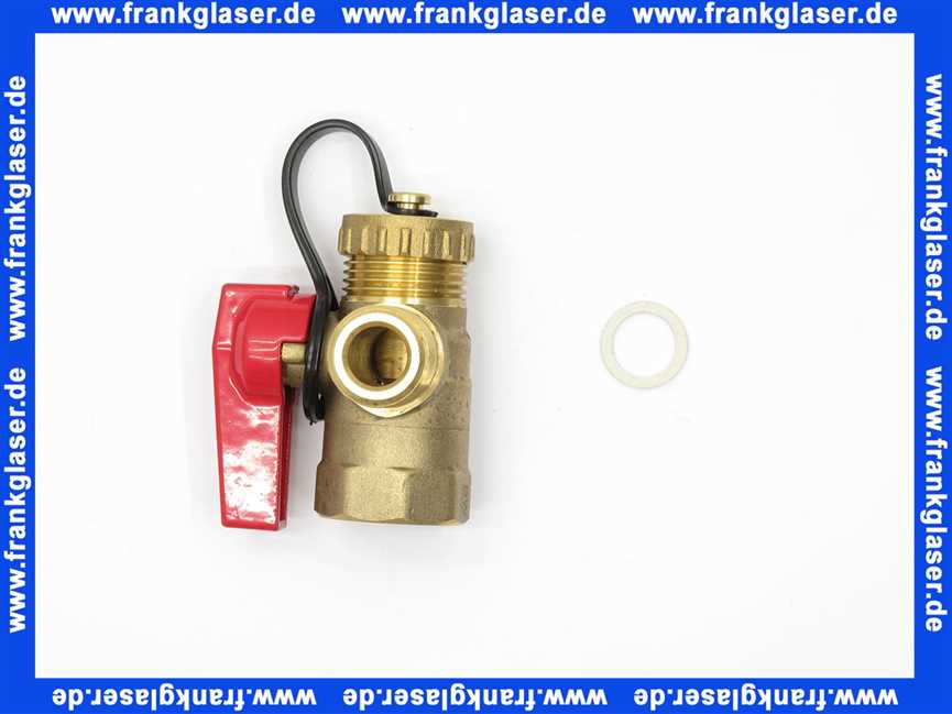 993005 Brötje 3 Wege Entleerungshahn Sekundärkreis