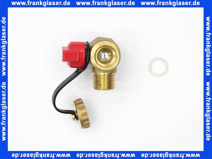 993005 Brötje 3 Wege Entleerungshahn Sekundärkreis