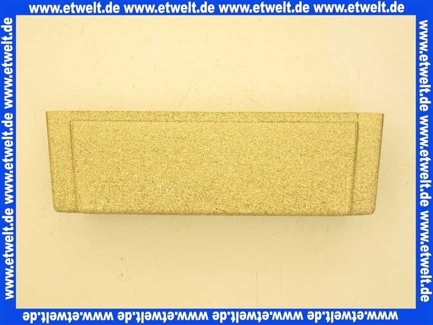 995085 Brötje Stein aus unterer Tür 340x141x103