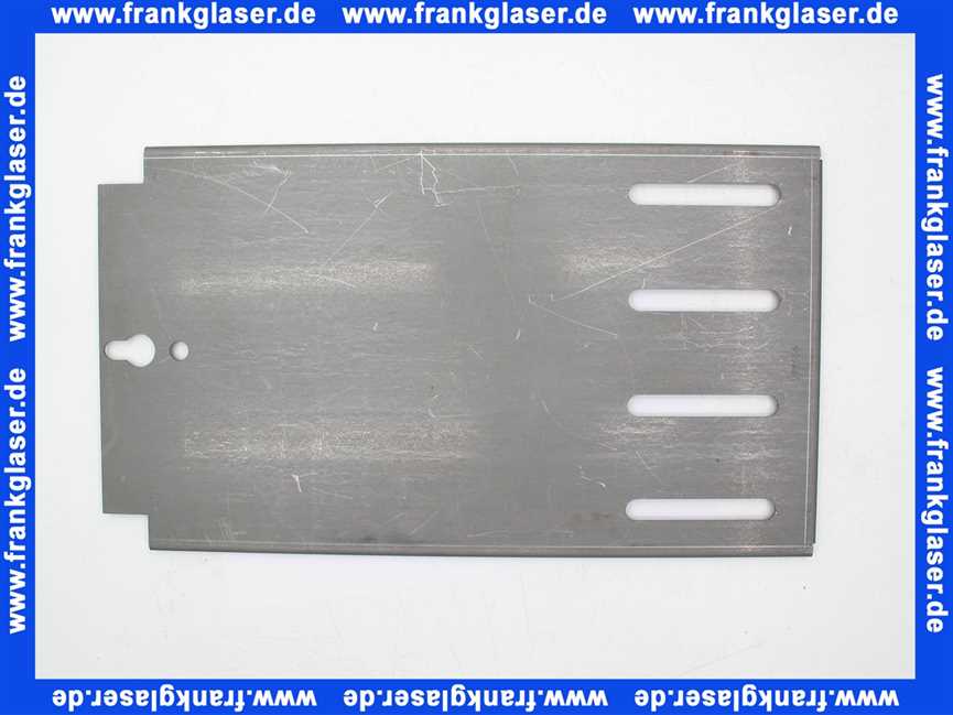 995733 Brötje Feuerraumblech hinten HVK 20/30