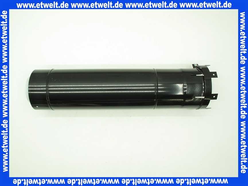 998178 Broetje Verlängerung-Ueberdach 500 mm schwarz
