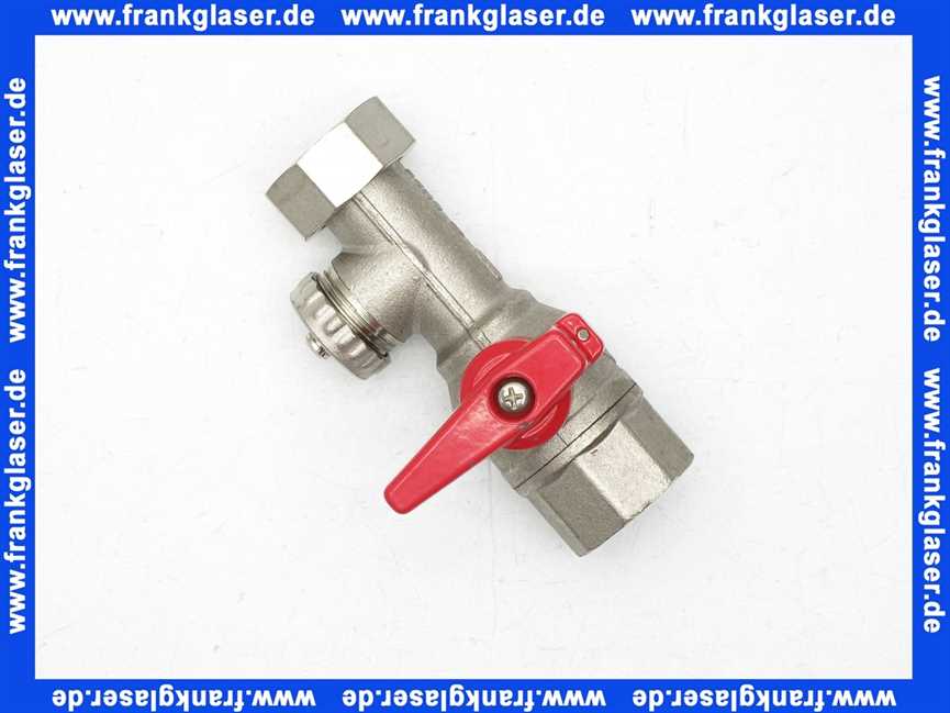 998987 Brötje Kugelhahn 1 für Vorlauf