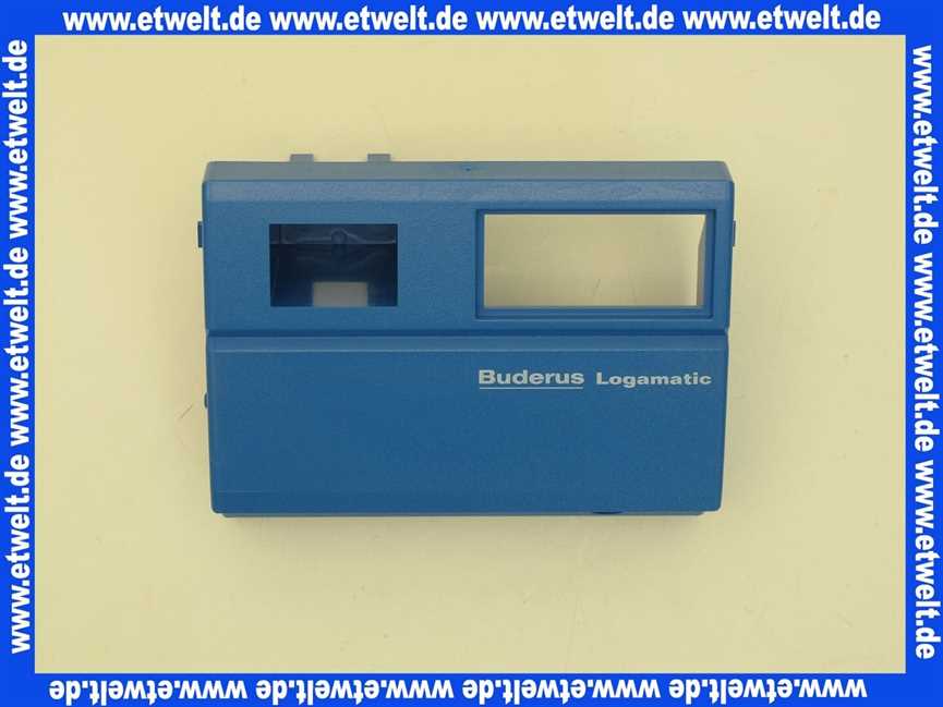 1002467 Buderus Gehäuse Mittelteil R21xx-BZ
