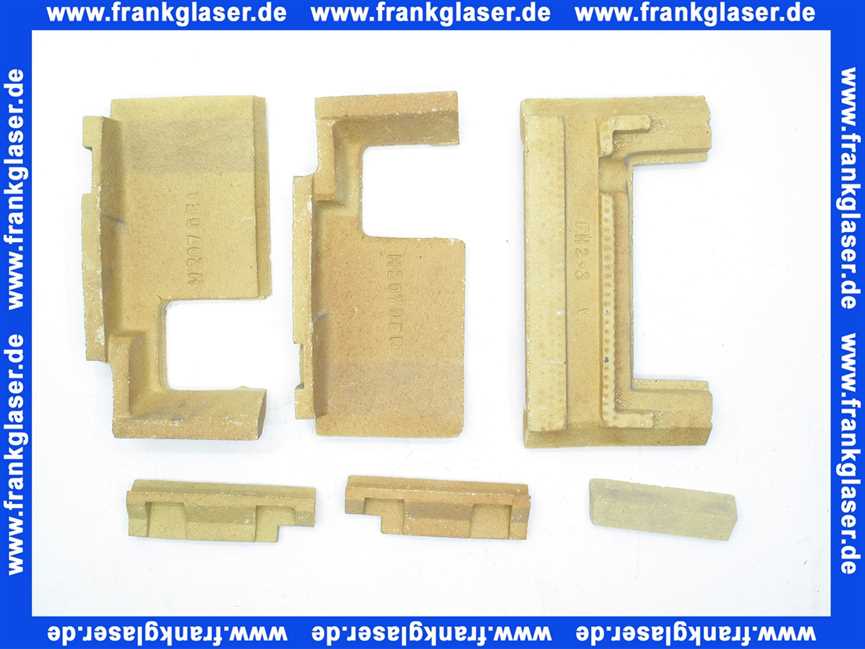 4048788 Buderus Schamottesteingarnitur H207/h-9