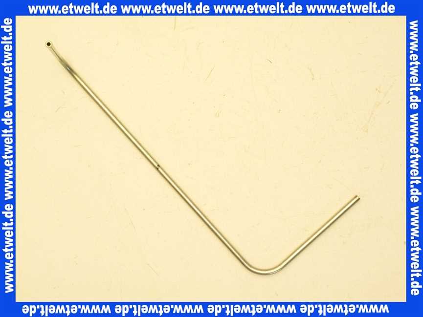 5176606 Buderus Zündgasleitung DA4 AE134LP 3Gld