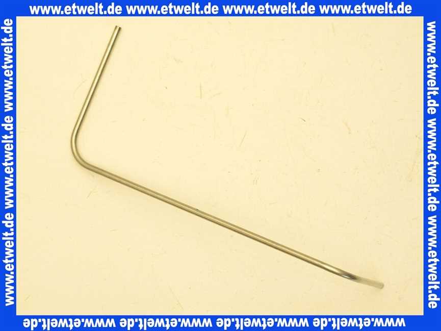 5176606 Buderus Zündgasleitung DA4 AE134LP 3Gld