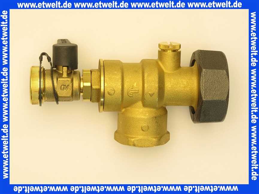 5447120 Buderus Sperr-und Entlüftungsanschluss