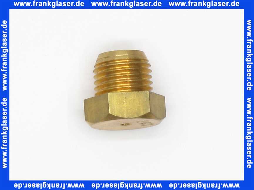 5484116 Buderus Hauptgasdüse 2,40 Bohrung Sw16 16lg