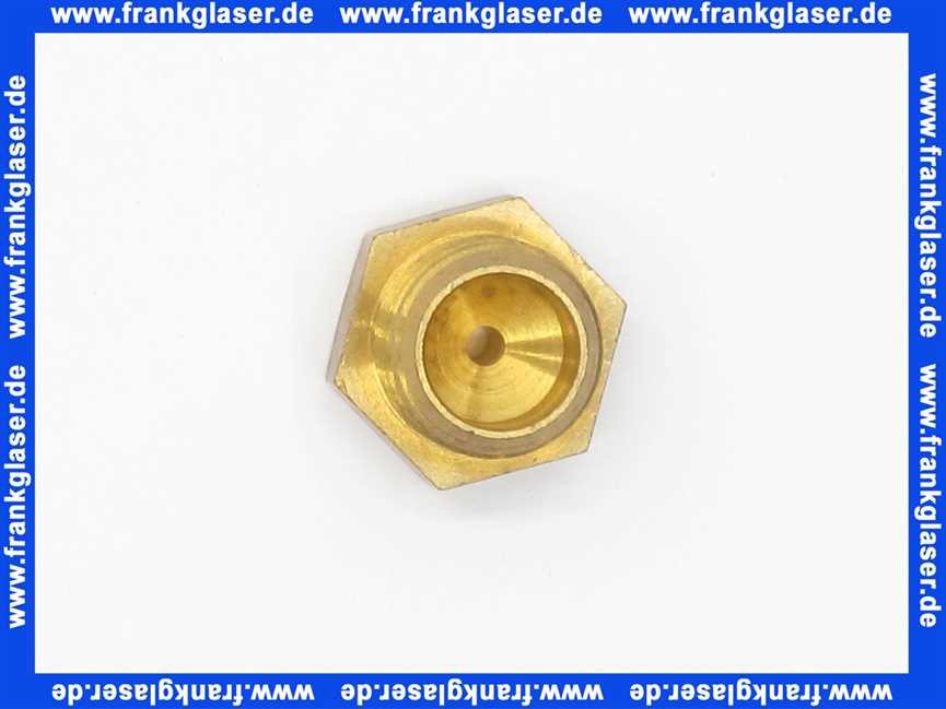 5484116 Buderus Hauptgasdüse 2,40 Bohrung Sw16 16lg