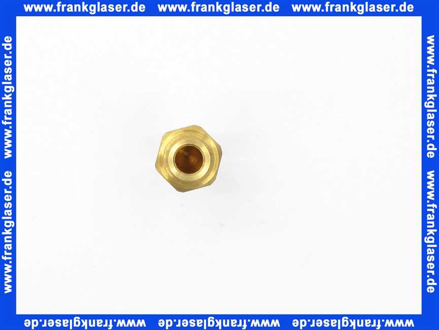 5484312 Buderus Hauptgasdüse 1,45 Bohrung Sw16 48lg