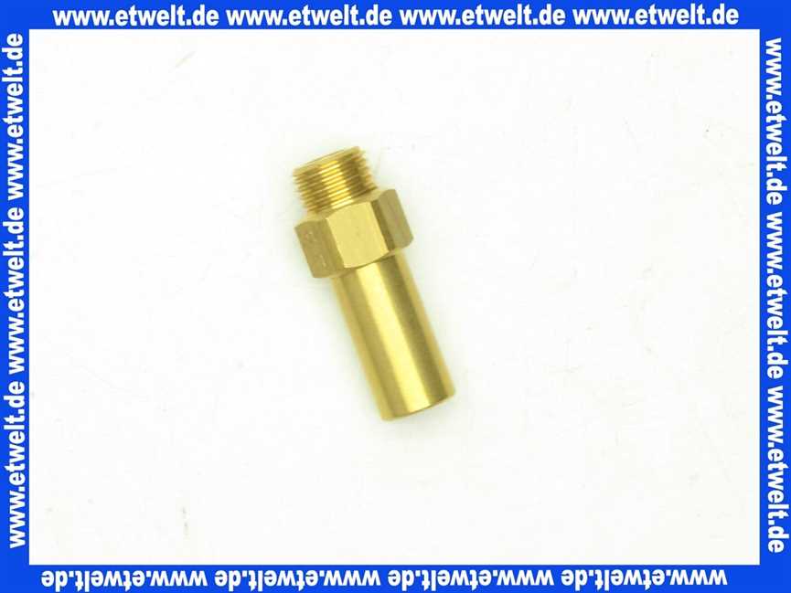 5484500 Buderus Hauptgasdüse D 2,35 Bohrung Sw16