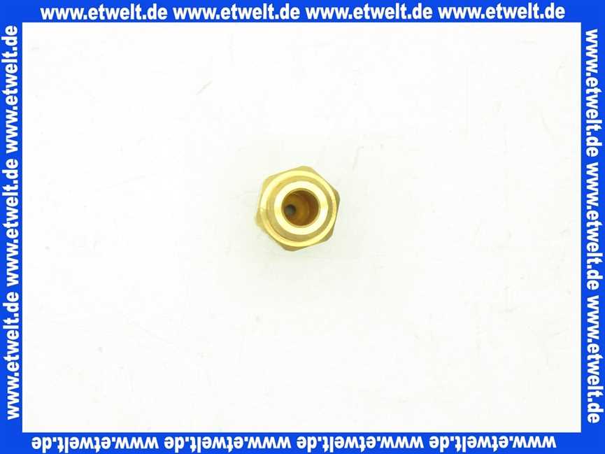 5484500 Buderus Hauptgasdüse D 2,35 Bohrung Sw16