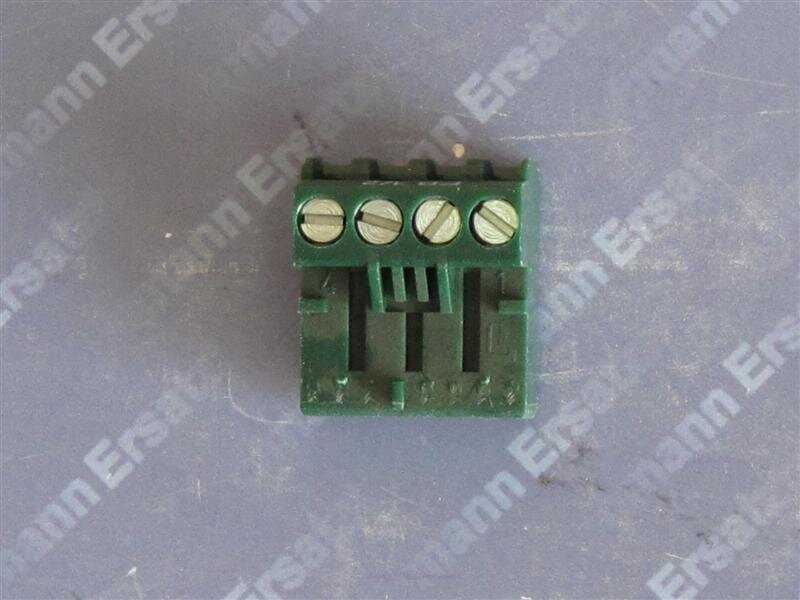54912655 Buderus Anschlussklemm 4-pol.grün FB 1/2