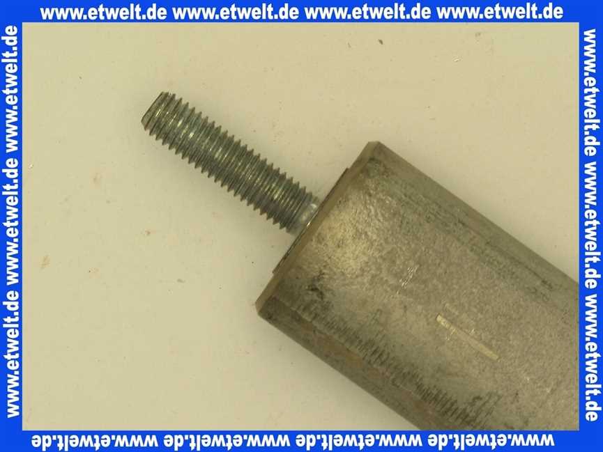 5592181 Buderus Anode Opferanode Magnesiumanode Schutzanode 33x800mm kompl.