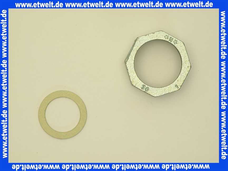 5594696 Buderus Überwurfmutter DIN2950 374 1 G1 1/2 ever