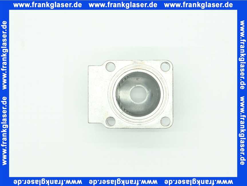 5802896 Buderus Flansch RP3/4, winklig m Bohrung 1/4