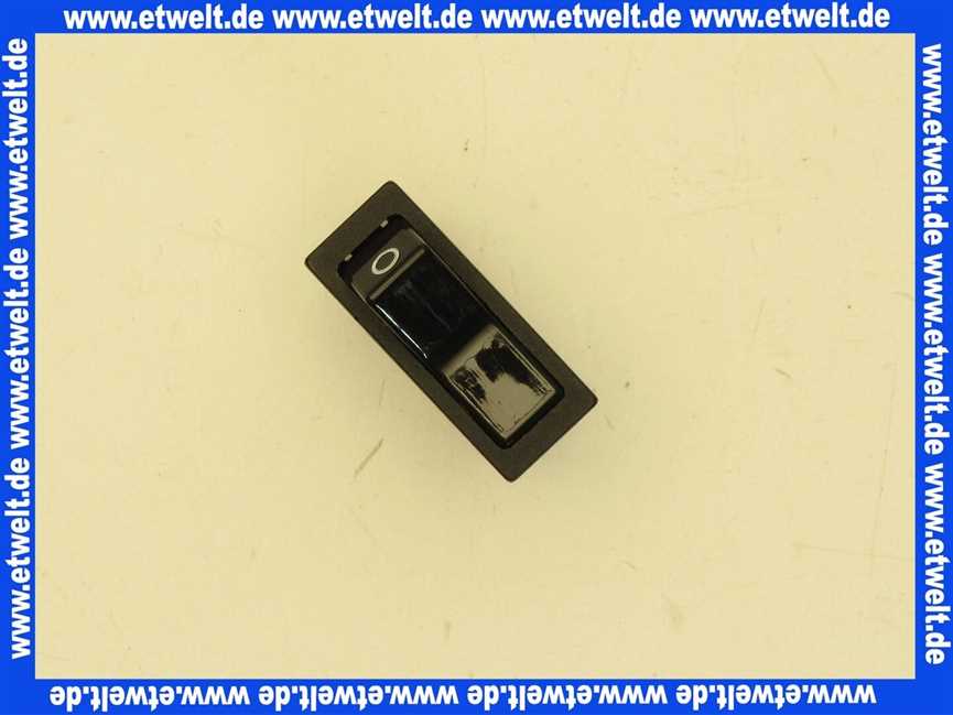 5997237 Buderus Schalter 1XA/16A