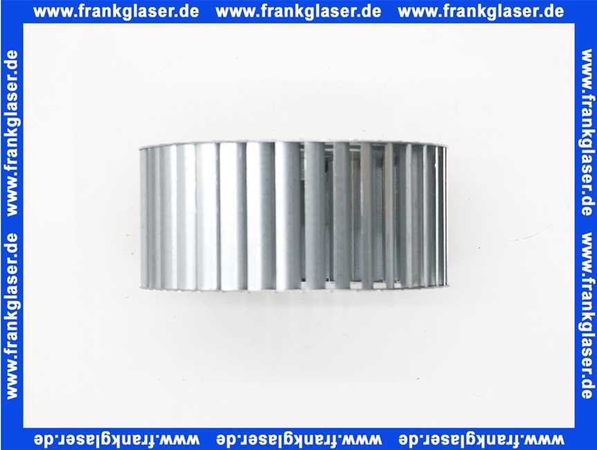 63003780 Buderus Gebläserad D133x59,8 V2