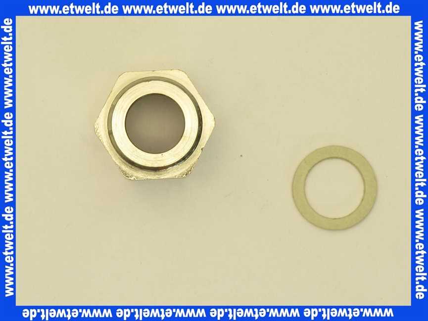 63007549 Buderus Anschlussnippel RP3/4xG3/4, S-flex