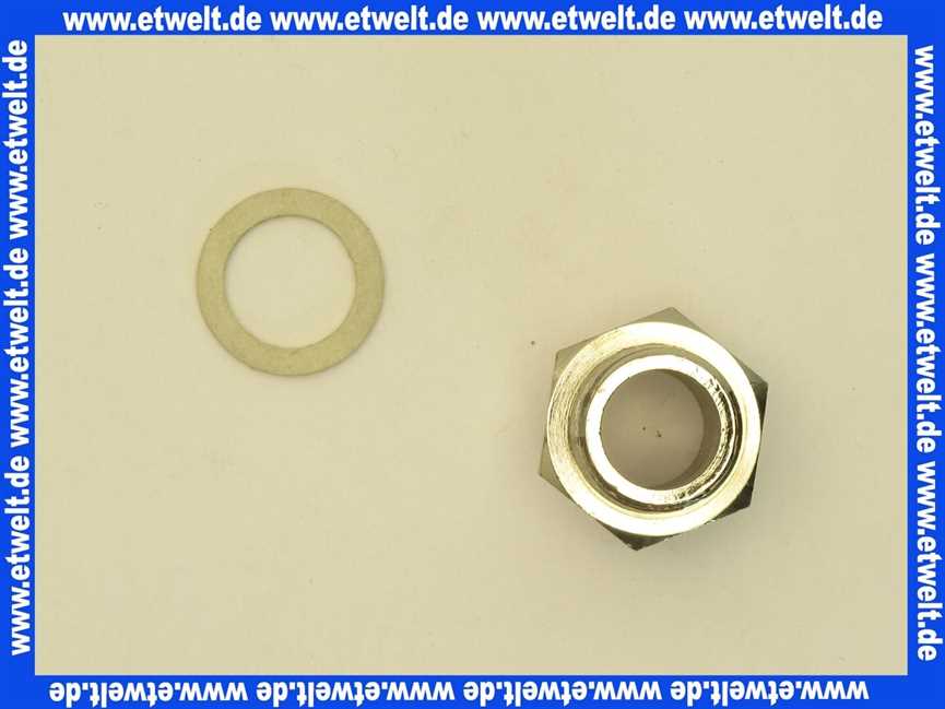 63007599 Buderus Anschlussnippel G3/4xR1/2, S-flex