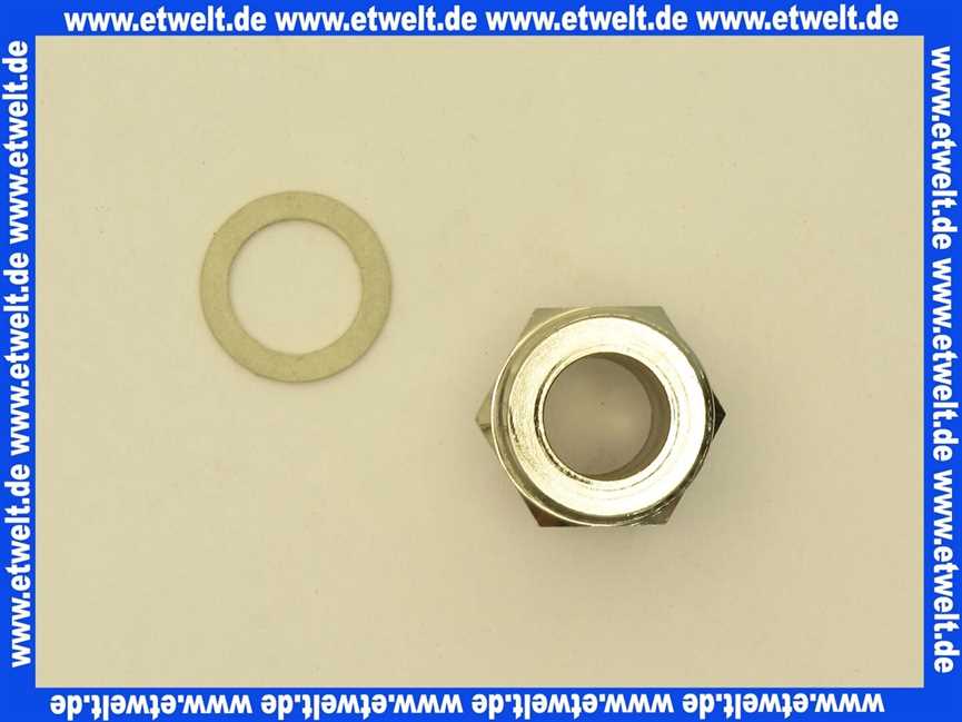 63007599 Buderus Anschlussnippel G3/4xR1/2, S-flex