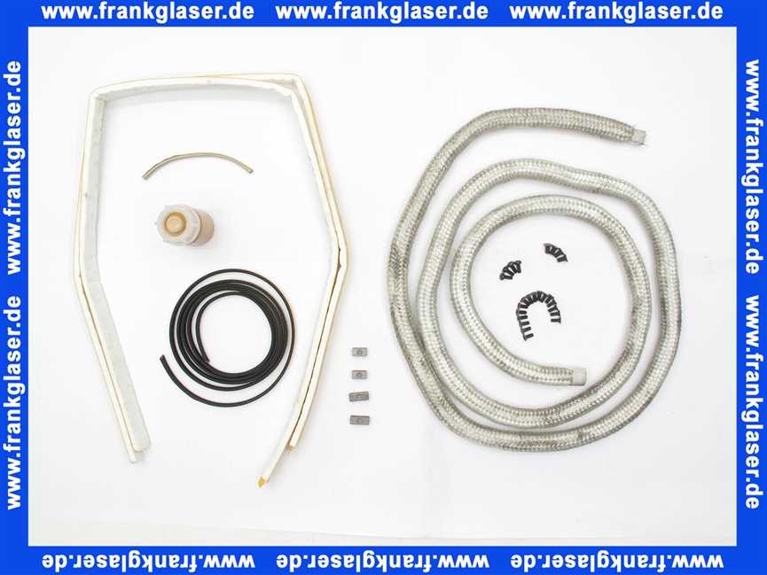 63010830 Buderus Dichtungssatz Feuerraumtür KA 306