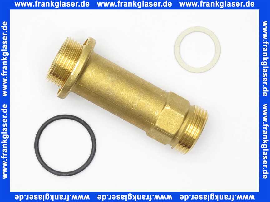 63010914 Buderus Doppelnippel G1xG1 104 lg