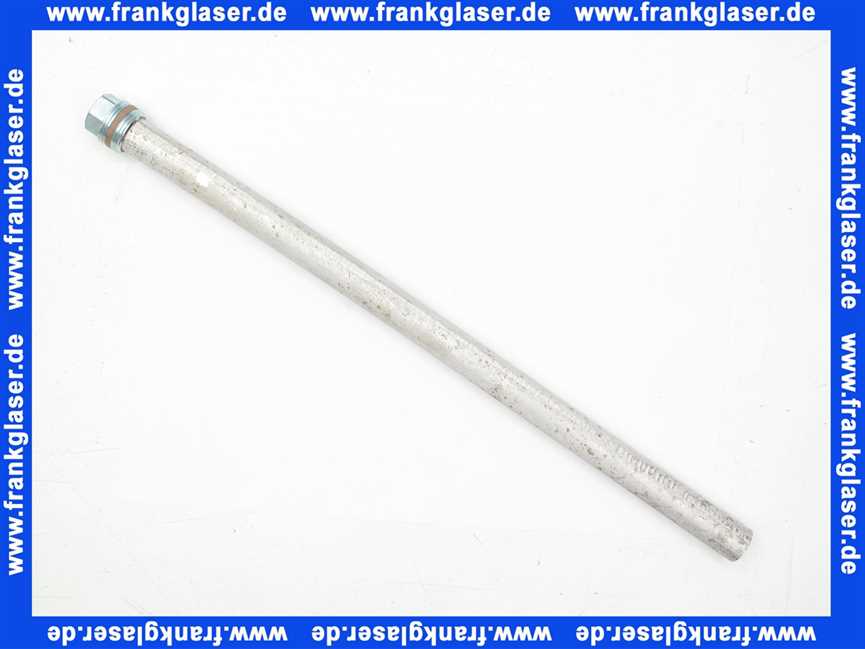 63011400 Buderus Anode Opferanode Magnesiumanode Schutzanode D26x400mm lang, R1