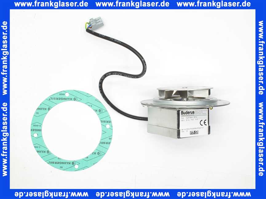 63011478 Buderus Zugförderer m Dicht u Stecker H305 (Nachfolgeartikel)