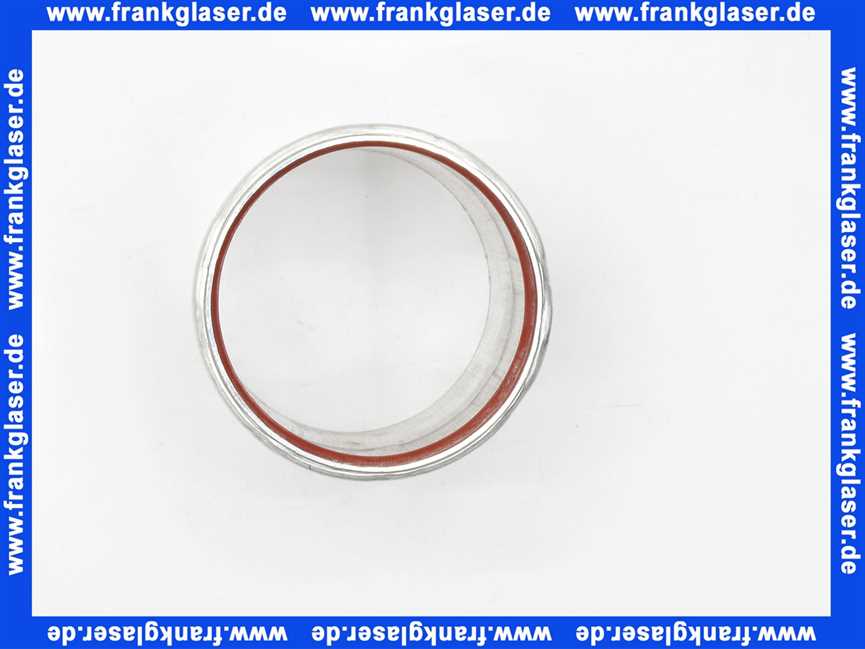 63011684 Buderus Abgasrohr D60x73 m Dichtung