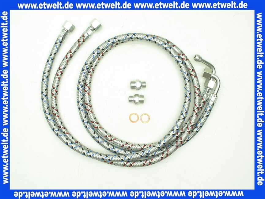 63014239 Buderus Schlauchset BE-A