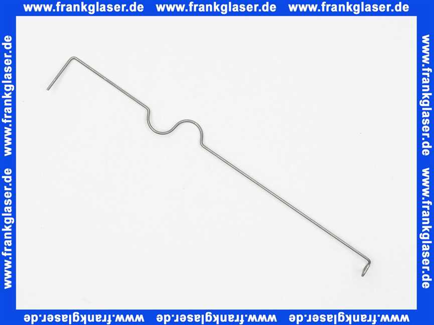 63018202 Buderus Führungsdraht f WW-Fühler 132lg