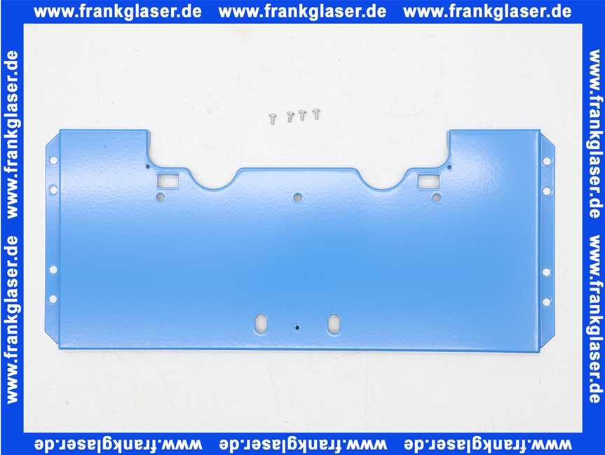 63018642 Buderus Adapterblech Regelgerät verp