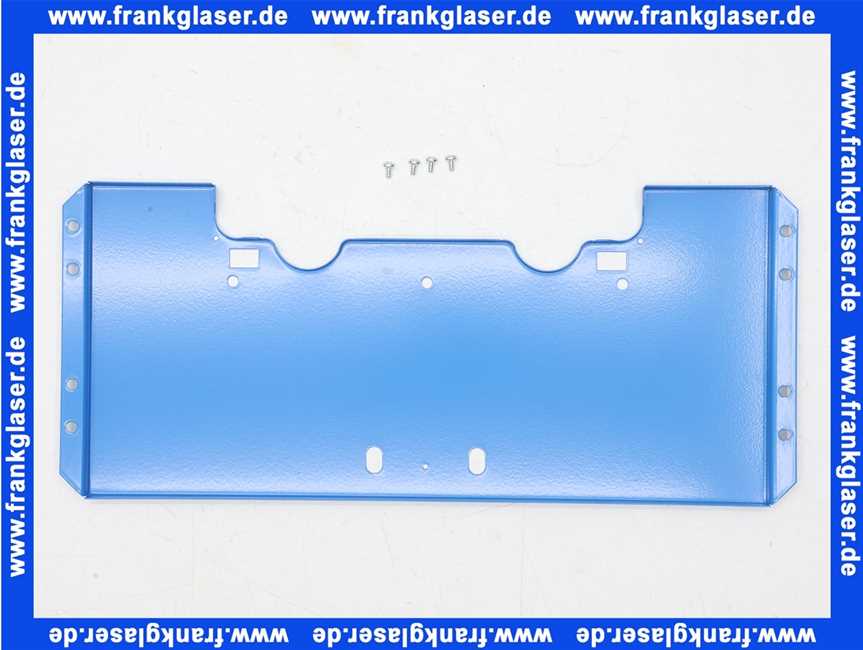 63018642 Buderus Adapterblech Regelgerät verp