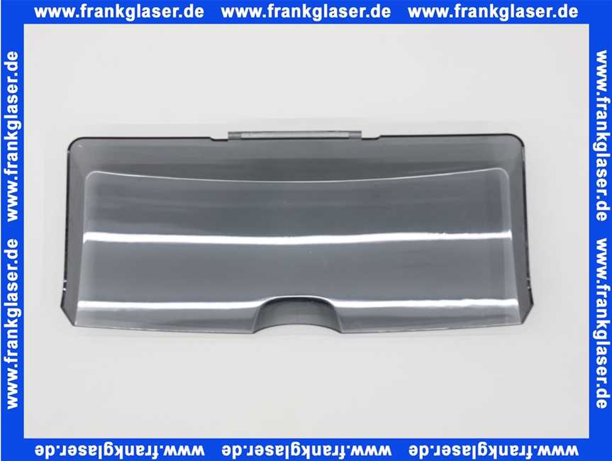 63026867 Buderus Gehäuse Klarsichtscheibe schwarz