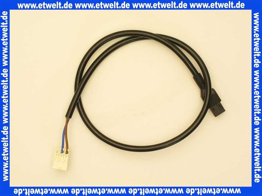 63034185 Buderus Verbindungsleitung Zünd230V G144 0G