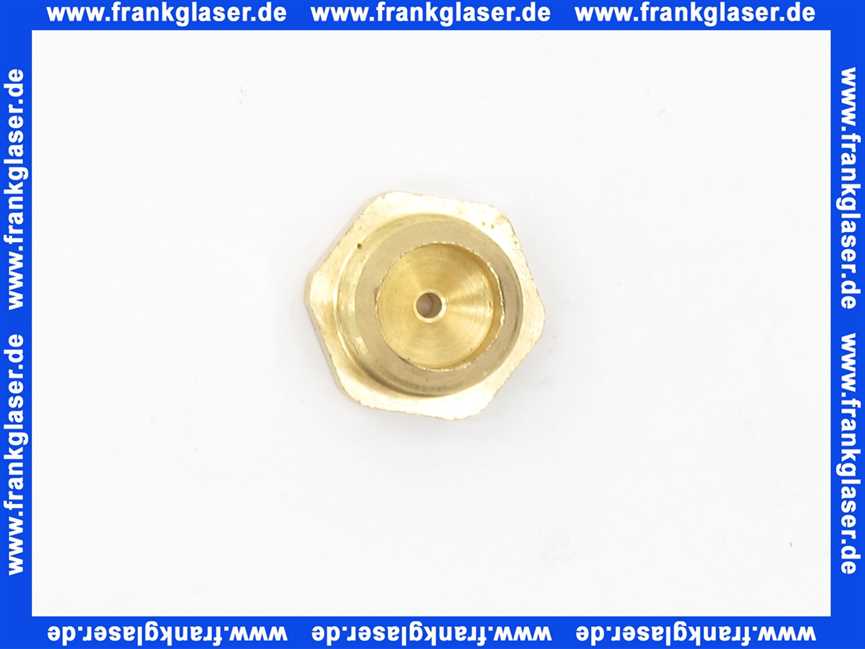 63034464 Buderus Hauptgasdüse 1,90 Sondertol SW16 16lg