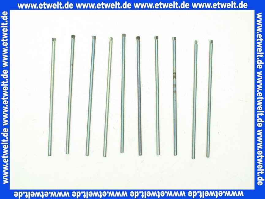63037876 Buderus Kühlstab-Set D5x190lg (10x)