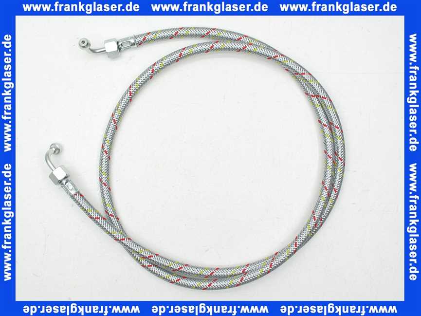 63043943 Buderus Schlauchset kpl gelb