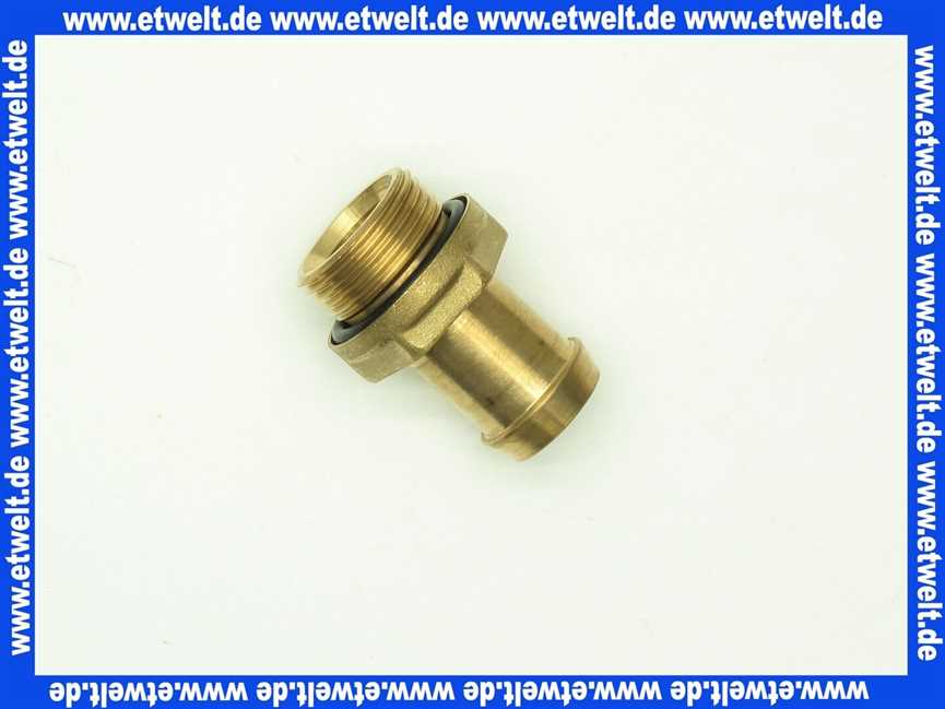 63045249 Buderus Schlauchtülle 18Klemm G3/4xD21 kpl