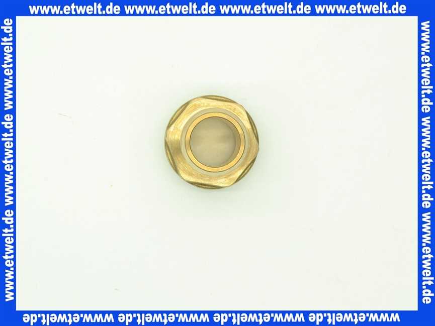 63045249 Buderus Schlauchtülle 18Klemm G3/4xD21 kpl