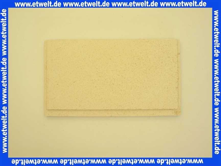 67903236 Buderus Schamottestein oben blueline 1/2