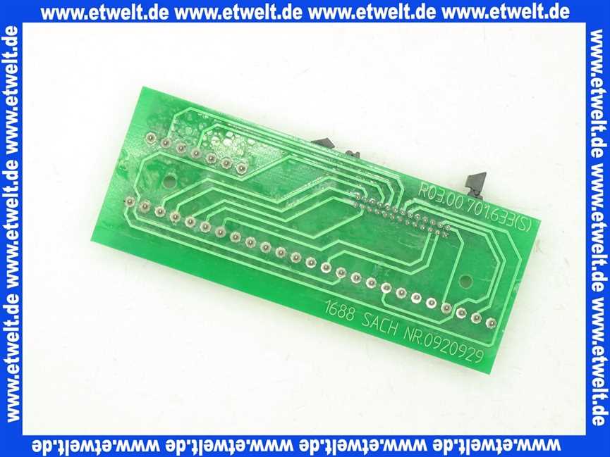 7060670 Buderus An-Platine A001 S02 Ausf A